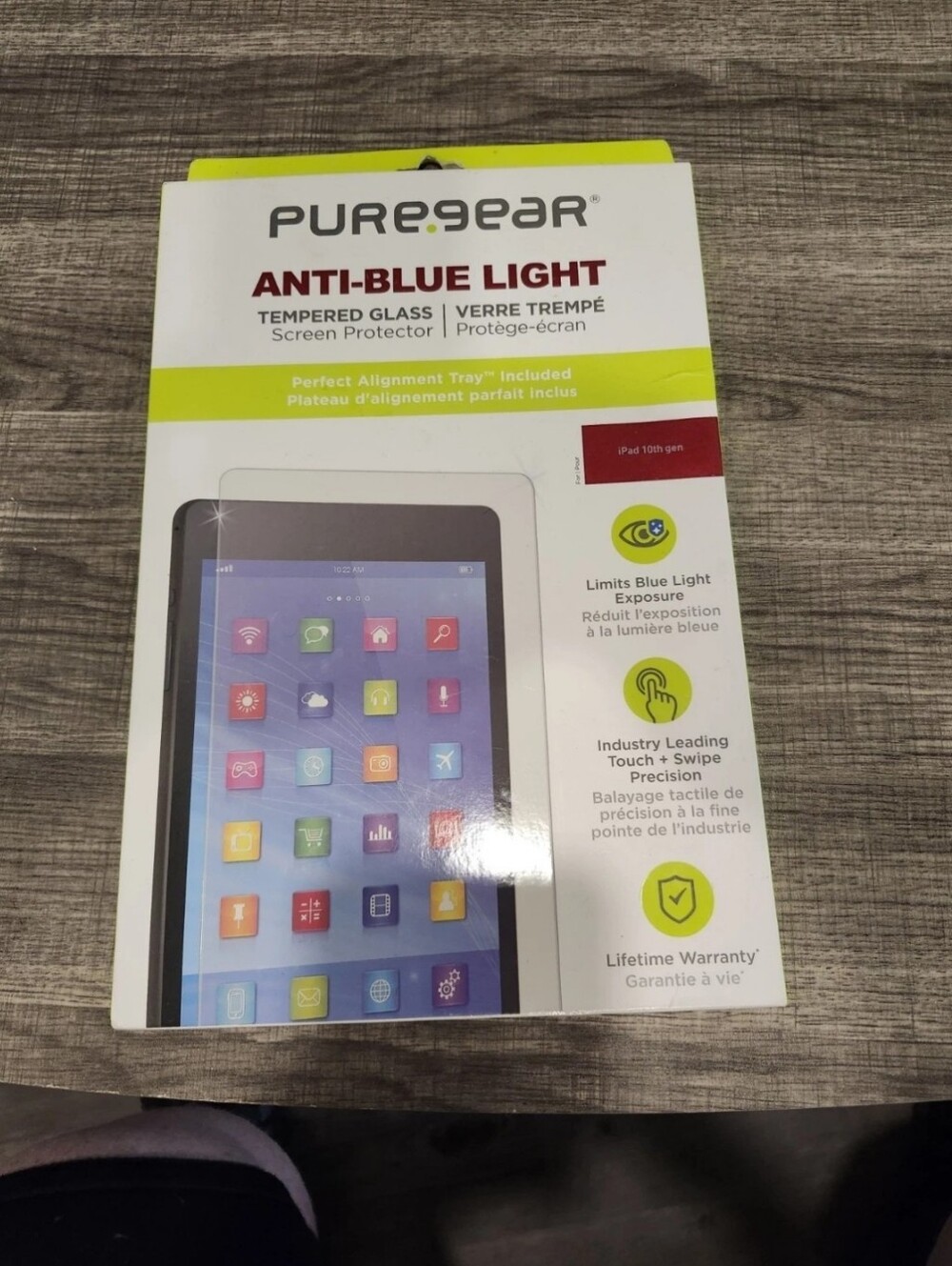 Tempered Glass Anti Blue Light Screen Protector For iPad 10.9 (10th Gen, 2022)